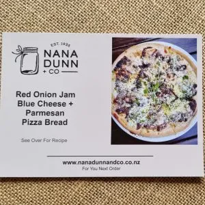 Red Onion Jam label